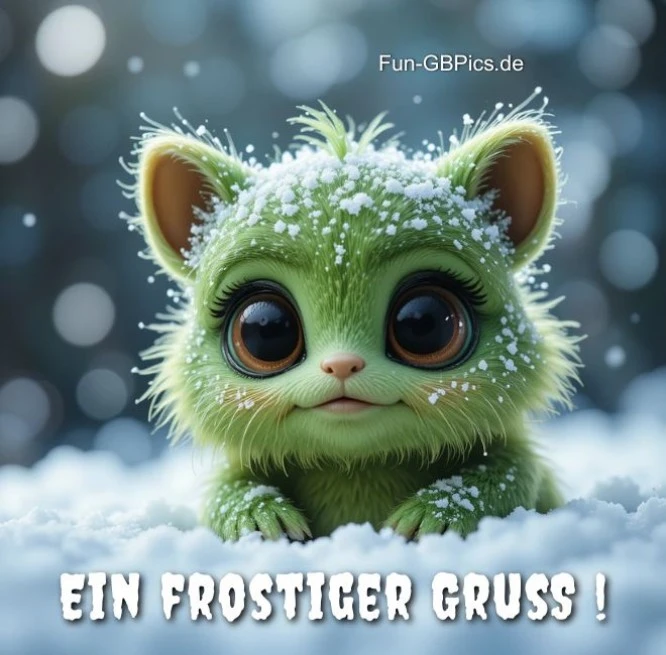 Ein frostiger Gruss