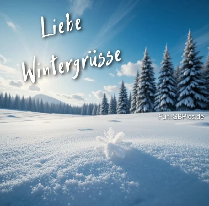 Liebe Wintergrüße