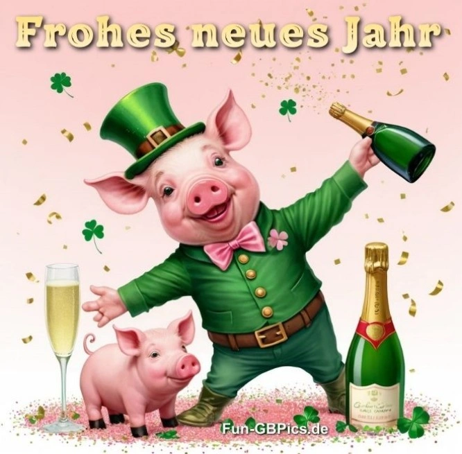 Frohes neues Jahr Neujahrsgrüsse