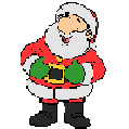 Weihnachtsmann Handy Bild