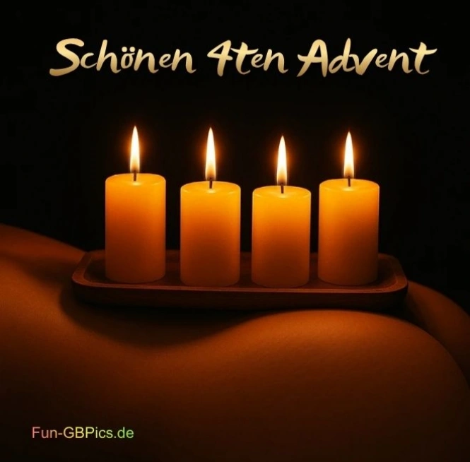 4. Advent Bilder Grüße animiert