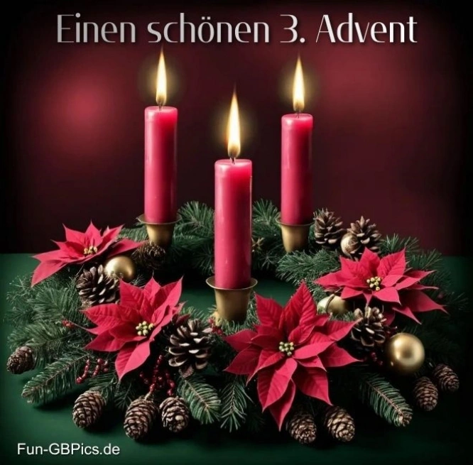 3. Advent Bilder Grüße