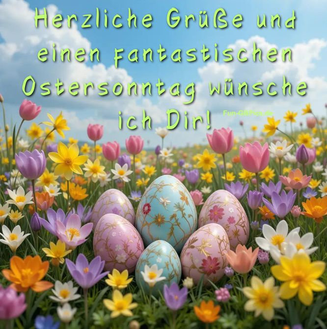 Ostersonntagsgrüße