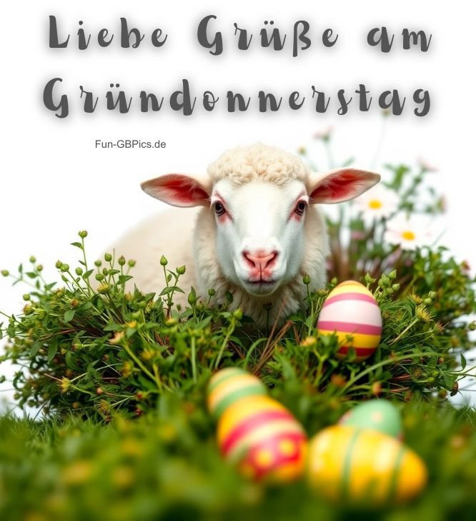 Gründonnerstagsgrüsse