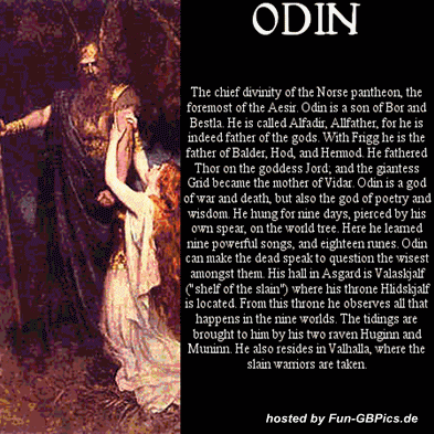 Fantasybild Odin