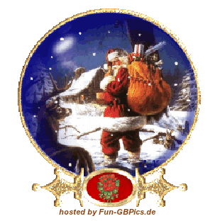 Weihnachtsmann Bild animiert