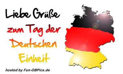 3. Oktober Tag der Deutschen Einheit Facebook Bilder Grüsse